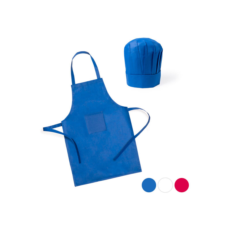 

Delantal y gorro de cocina infantil (2 pcs) 144754 - Rogal