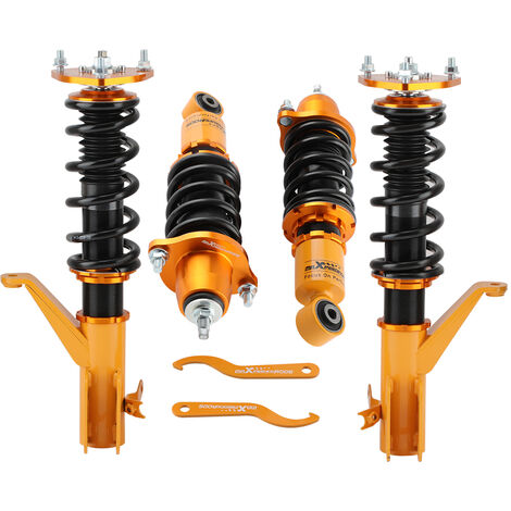 Delantero + trasero Coilovers Amortiguador Suspension Struts para Honda EM 01-05