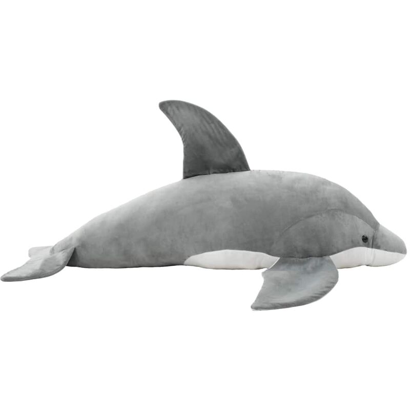 

Delfín de peluche gris