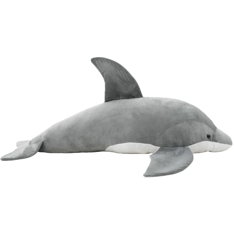 

Delfín de peluche gris - Gris - Vidaxl
