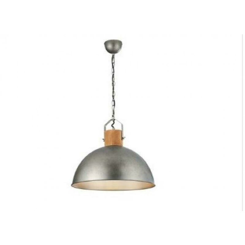 Image of Italia delhi lampada a sospensione attacco grande e27 in metallo colore nickel anticato 303400167 - Trio Lighting