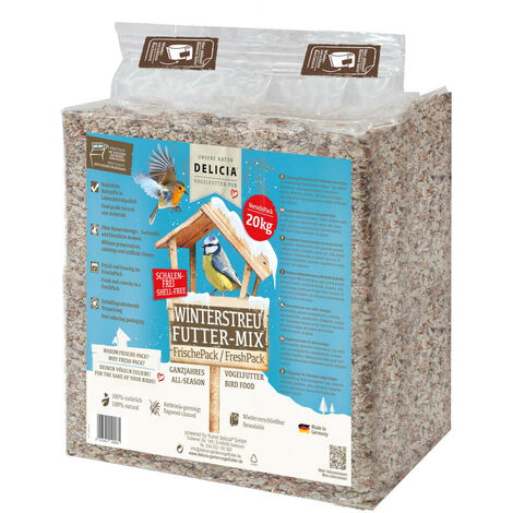 DELICIA® Winterstreu Futter-Mix 20 kg Vogelfutter Winterfutter