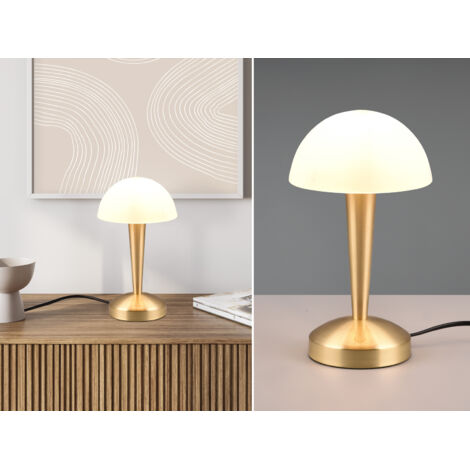 Delight Trio RL Canaria Tischlampe Weiß LED 26 cm