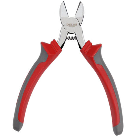DELIXI 6" (160mm) Hochleistungs-Seitenschneider – Präzisions-Schneidzange aus Hochkohlenstoffstahl für Elektronik, Draht & Kabel  Industrietauglich  Ergonomische Griffe