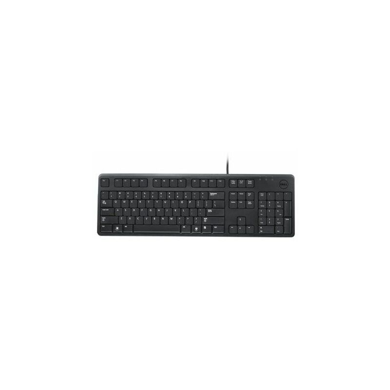 

580-17610 teclado USB AZERTY Francés Negro - Dell