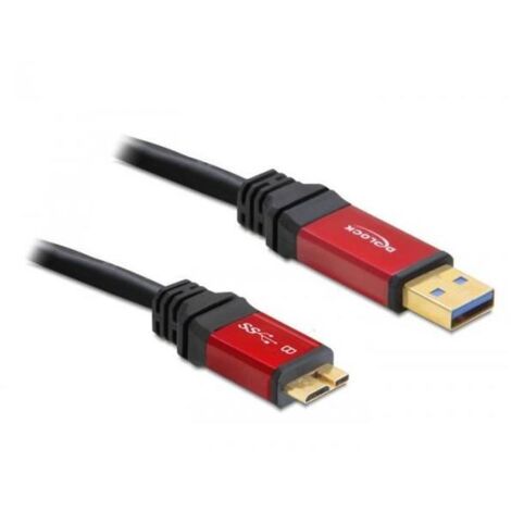 DeLOCK 3.0m 3.0 USB A-micro-B - Cable USB (3.0, USB A, Micro-USB B)