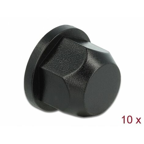 DELOCK 60248 CAPUCHON ET COUVERCLE DE VIS 10 PIÈCE(S)