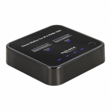 delock 64177 Station d'accueil SSD M.2 Noir