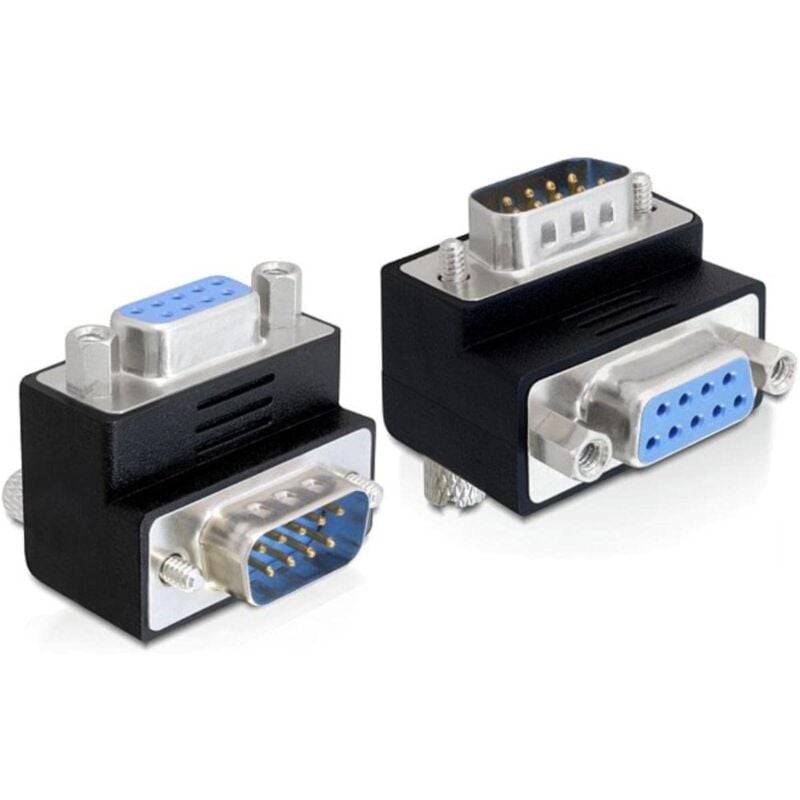 Delock - Adaptateur fiche Sub-D prise Sub-D 90° coudé