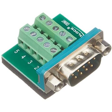 Delock 65269 Connettore maschio SUB-D 180 ° Numero Poli (num): 9, 10 1 pz.