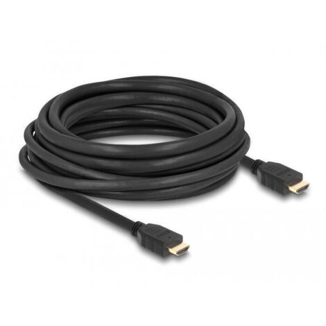 Delock 82006 high speed cable hdmi 48 gbps 8k 60 hz negro 10 m