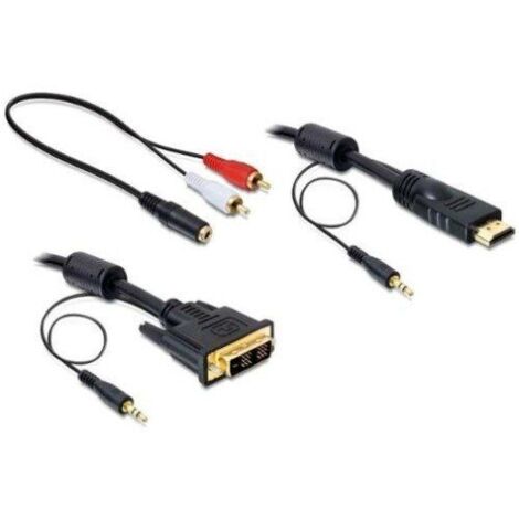 DeLOCK 84455 adaptador de cable de vídeo