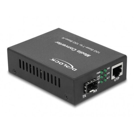 Delock 86861 convertidor multimedia 10gbase-r sfp+ a 10gbase-t rj45