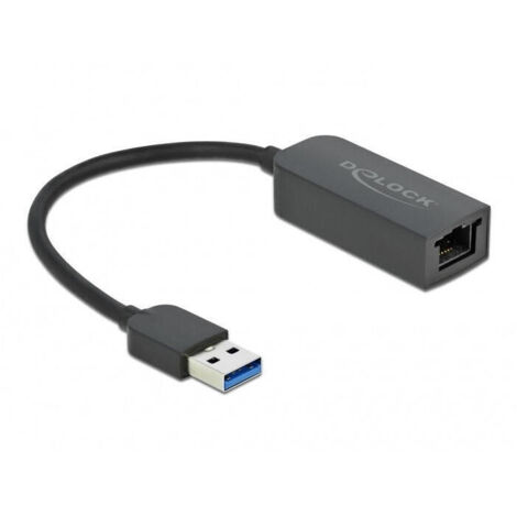 Delock Adapt USB 3.1 A macho a RJ45 2,5 Gigabit LA