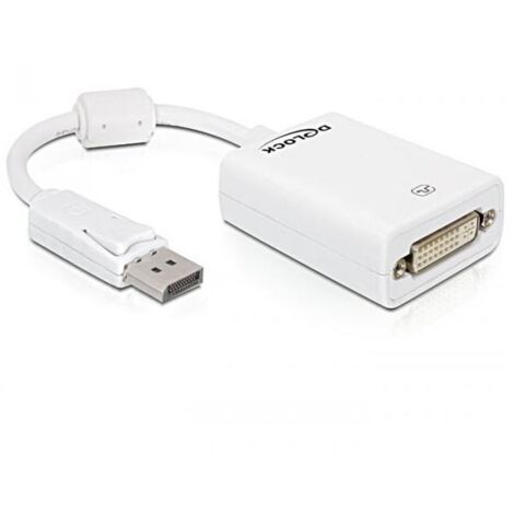 Delock adaptador Displayport macho a DVI 24+5 hembra