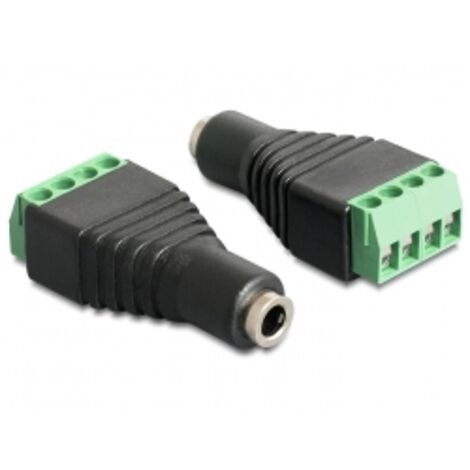 Delock Adaptador Estereo Jack Hembra 3,5 Mm Terminal Block
