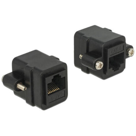 Delock adaptador rj45 hembra/hembra cat.6 am