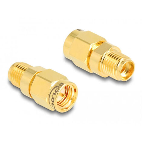 Delock adaptador sma macho a sma hembra c6801