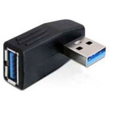DeLOCK Adaptateur USB USB3.0 Typ A - Typ A St/Bu 90° horizontal (65341)