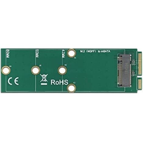 Delock Adapter mSATA zu M.2 Key B Slot