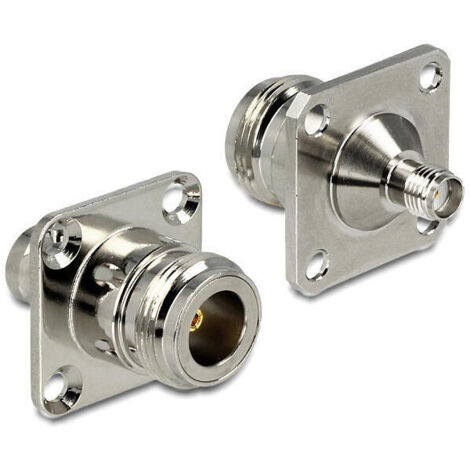 Delock adapter n jack  sma jack bulkhead
