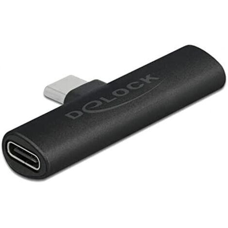 Delock Adapter USB Type-C zu 2 x USB Type-C PD schwarz