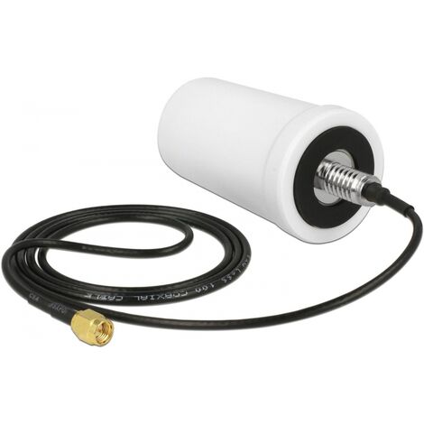 Delock Antenne LTE SMA St 2,0 dBi 1 m omnidirektional outdoor weiß