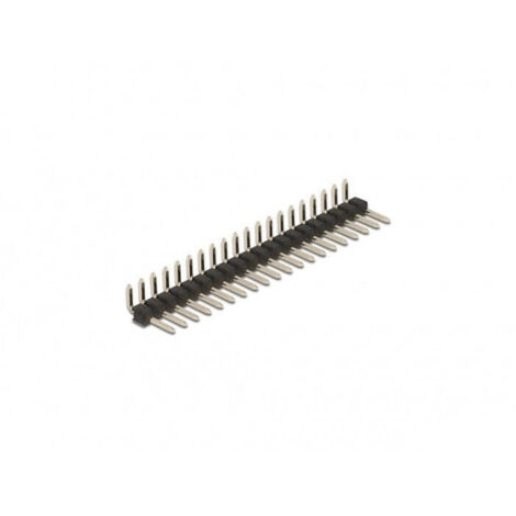 Delock cabezal de 20 pines, paso de 2,54 mm, 1 fila, en Ángulo, 5 piezas