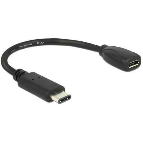 Delock Cable Adaptador Usb Type-C™ 2.0 Macho  Usb 2.0 Tipo M