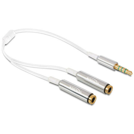 147941 cable audio mini jack 3.5mm macho a 2 jack 3.5mm hembra