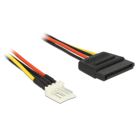 Delock Cable De Alimentacion Floppy 4Pin A Sata 0.15M
