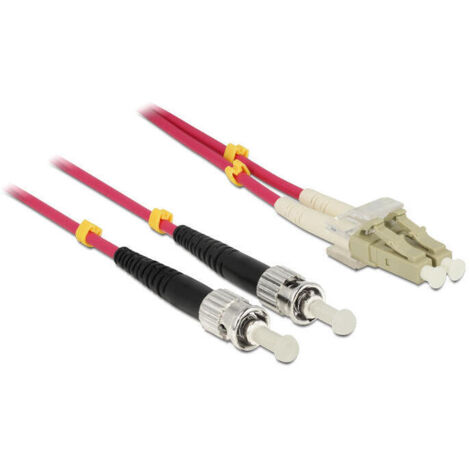 Delock cable optical fiber lc / st multimode om4 3 m