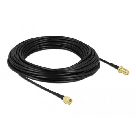 Delock cable sma macho a sma hembra lmr/cfd100 15 m low loss