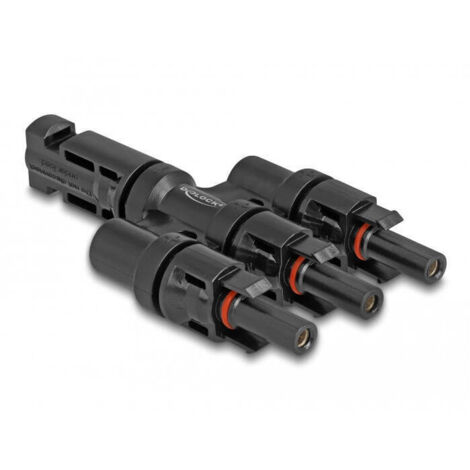 Delock Conectores solares DL4 1 x macho a 3 x hembra