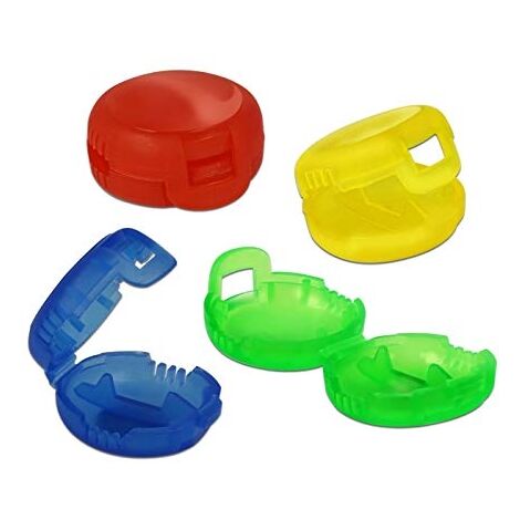 DeLOCK Delock 18292 - Repères de câble - Bleu - Vert - Rouge - Jaune - Polypropylene (PP) - Chine - 25 mm - 25 mm