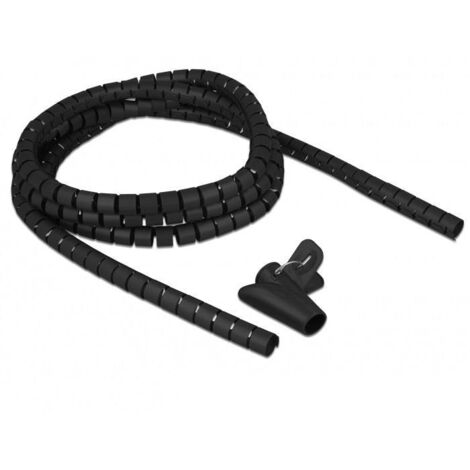 Delock DeLOCK 18835 tube spiralé noir 2,5 m 15 mm