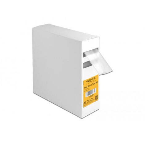 DeLOCK Delock Schrumpfschlauch Box 4 m x 25,4 mm transparent (19937)