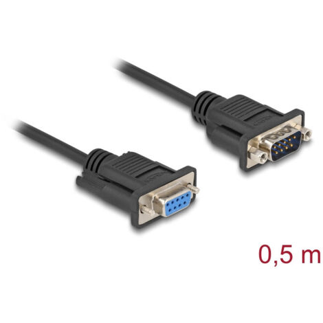 DeLOCK Delock Seriell Kabel RS-232 D-Sub9 Stecker zu Buchse mit schmalem (87819)