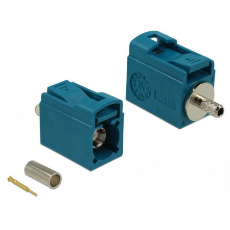 Delock fakra z hembra 21 mm (kurz) am crimpen