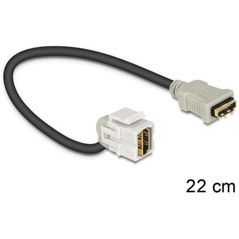 DeLOCK HDMI - HDMI, 0.22m