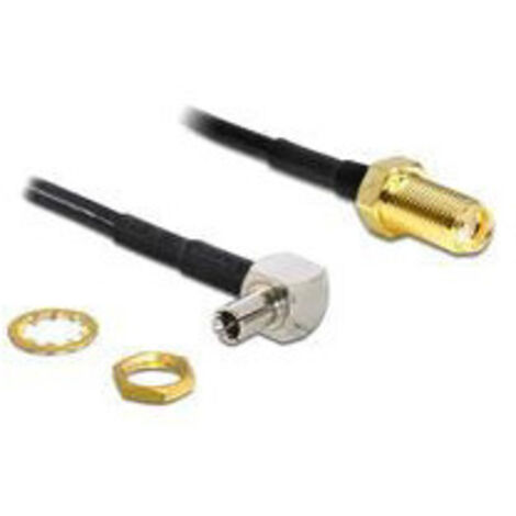 DeLOCK HF Kabel Delock SMA Bu Einbau  TS-9 90 Stecker 170mm (88487)