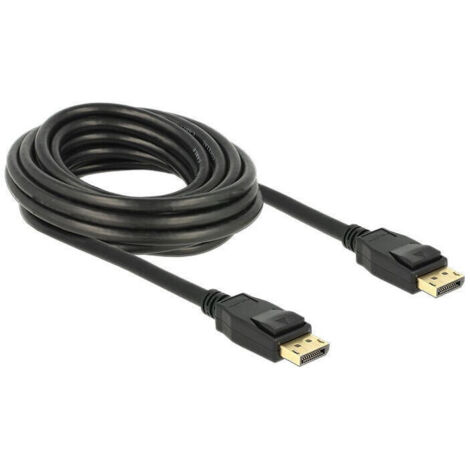 DELOCK Kabel DisplayPort 1.2 Stecker DisplayPort Stecker 5 m schwarz 4K