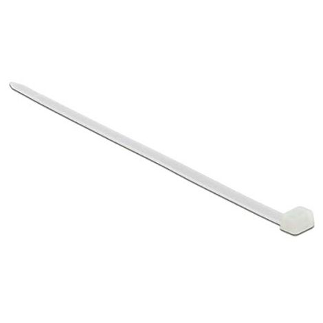 DELOCK LOT DE 10 SERRE-CÂBLES BLANC 920 X 9 MM 19703