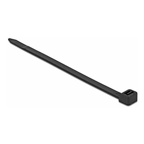 DELOCK LOT DE 10 SERRE-CÂBLES NOIR 500 X 8,8 MM 18989