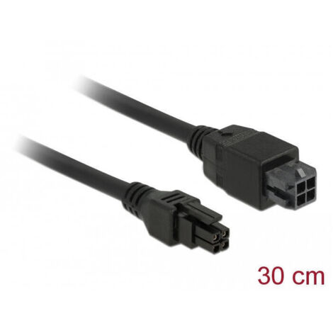 Delock Micro Fit 3.0 De 4 Pine Alargador Macho > Hembra 30 C