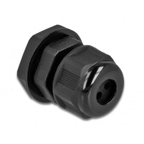 Delock prensaestopa para cable pg9 para cable redondo negro