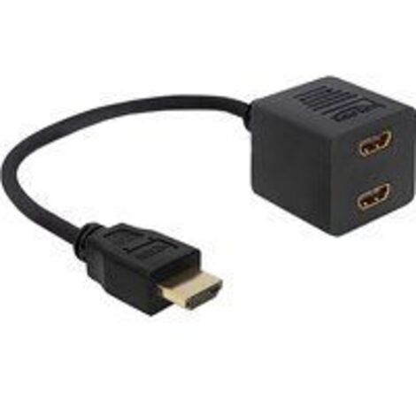 Delock Splitter pasivo HDMI High Speed Ethernet