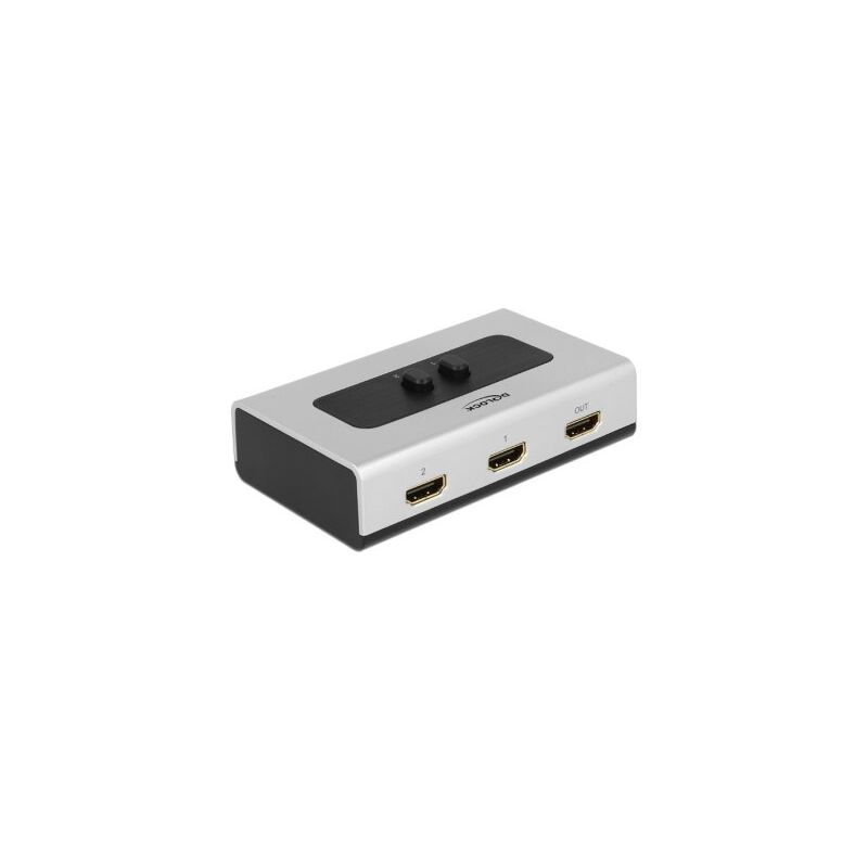 

switch hdmi de 2 puertos manual - Delock