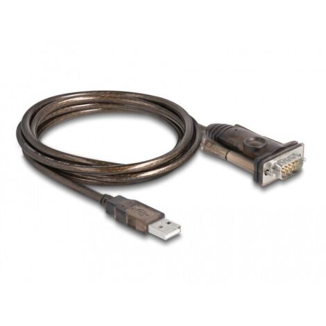 Delock USB 2.0 Adapter [1x USB 2.0 Stecker A - 1x RS232-Stecker] 62646 1.5 m