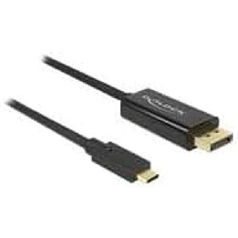 DELOCK USB Kabel C - DP 4K 60Hz St/St 2.00m (85256)